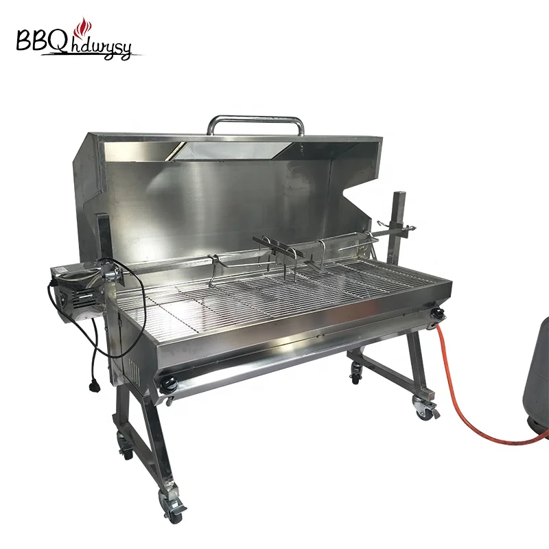 Motore Barbecue Cutycaty - 220V Acciaio Inox Per Girarrosto Fino A 60kg