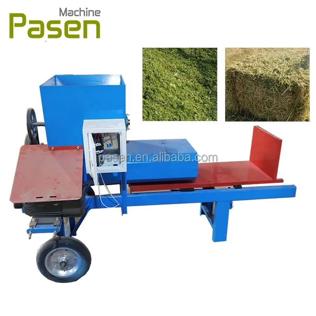 Home Use Small Type Grass Baler Machine Corn Stalk Baling Machine