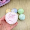 Bolas crujientes de fresa