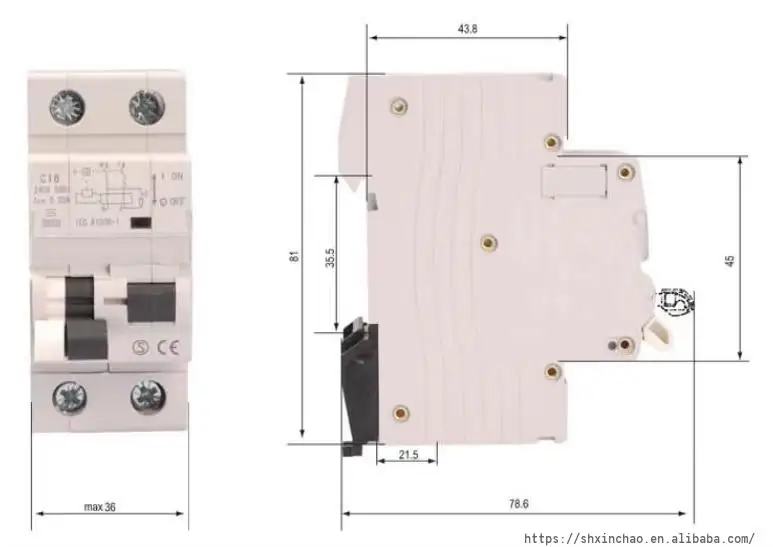 Mcb With Rcd Combined MCB RCD 2P - Reliable Protection Solutions