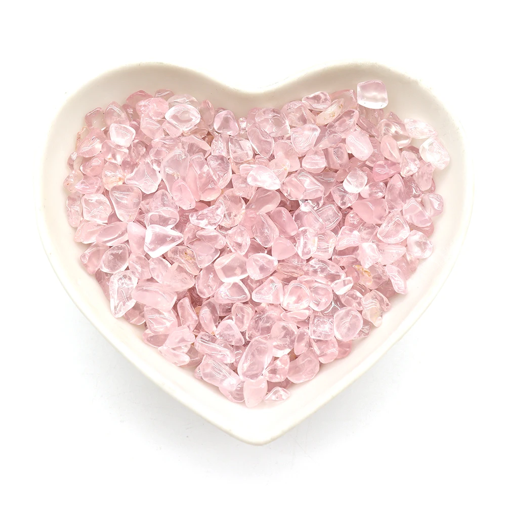 Bulk Wholesale Natural Gemstone Chips Healing Rose Quartz Chips Crystal