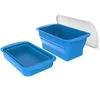 Blue With Lid