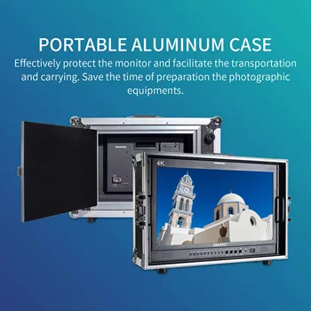 SEETEC P215-9HSD-CO 21.5" IPS Full HD Broadcast Director Monitor, 3G-SDI/  I/O, Aluminum Case, for OB Van & Studio detail image