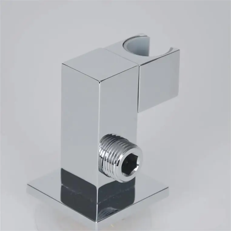 L Square Brass Wall Handset Holder details