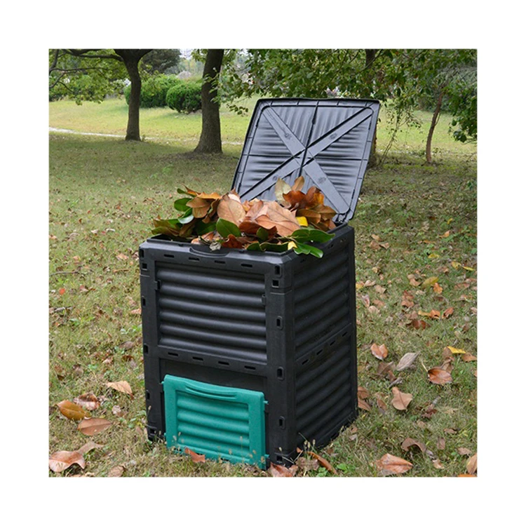 Vertak 300l Large Plastic Outdoor Composting Worm Bin Garden Fertilizer