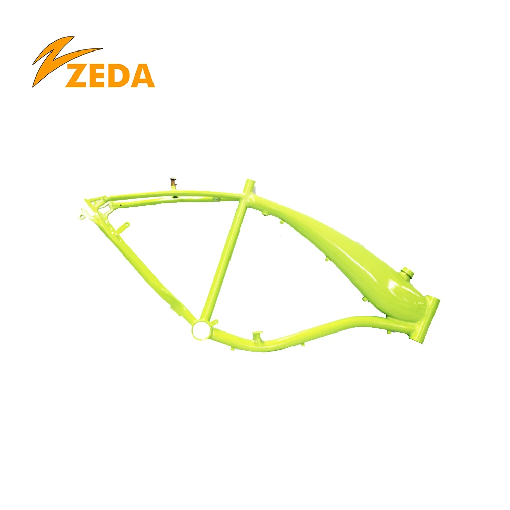 2.4L / 3.4L Gas tank Built-in Oil Frame for 2 Stroke Petrol Engines Racing Bike Motor Motorized Bicycle Frame