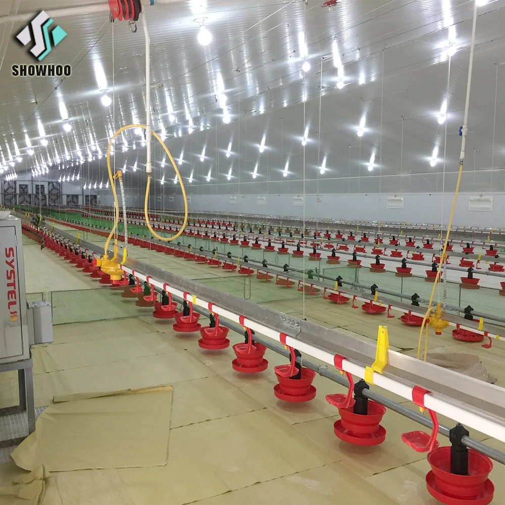 Fast Steel Structure Chicken House Designs Prefab Poultry Farm Shed Construction