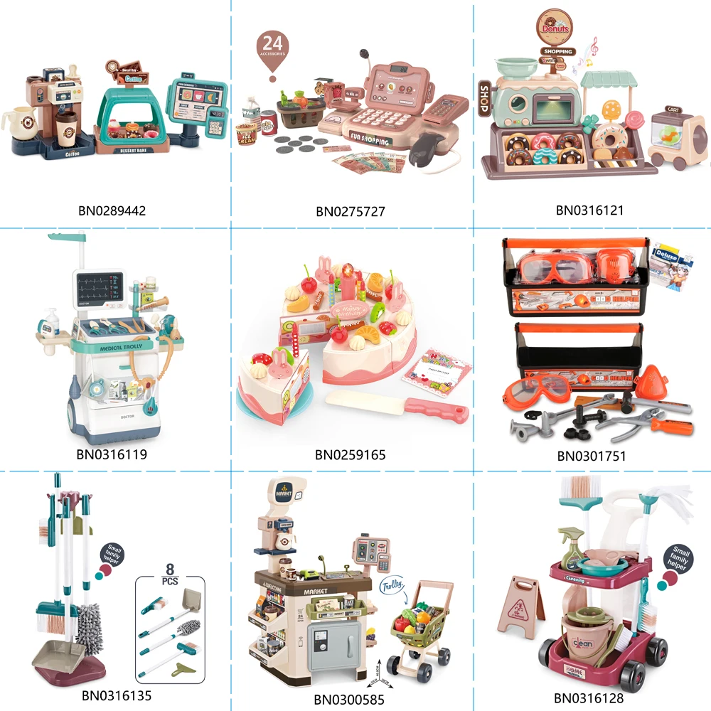 Change Color Food Kid Cooking Toys Kitchen Play Set Toys Child Kitchen Toy Sets
