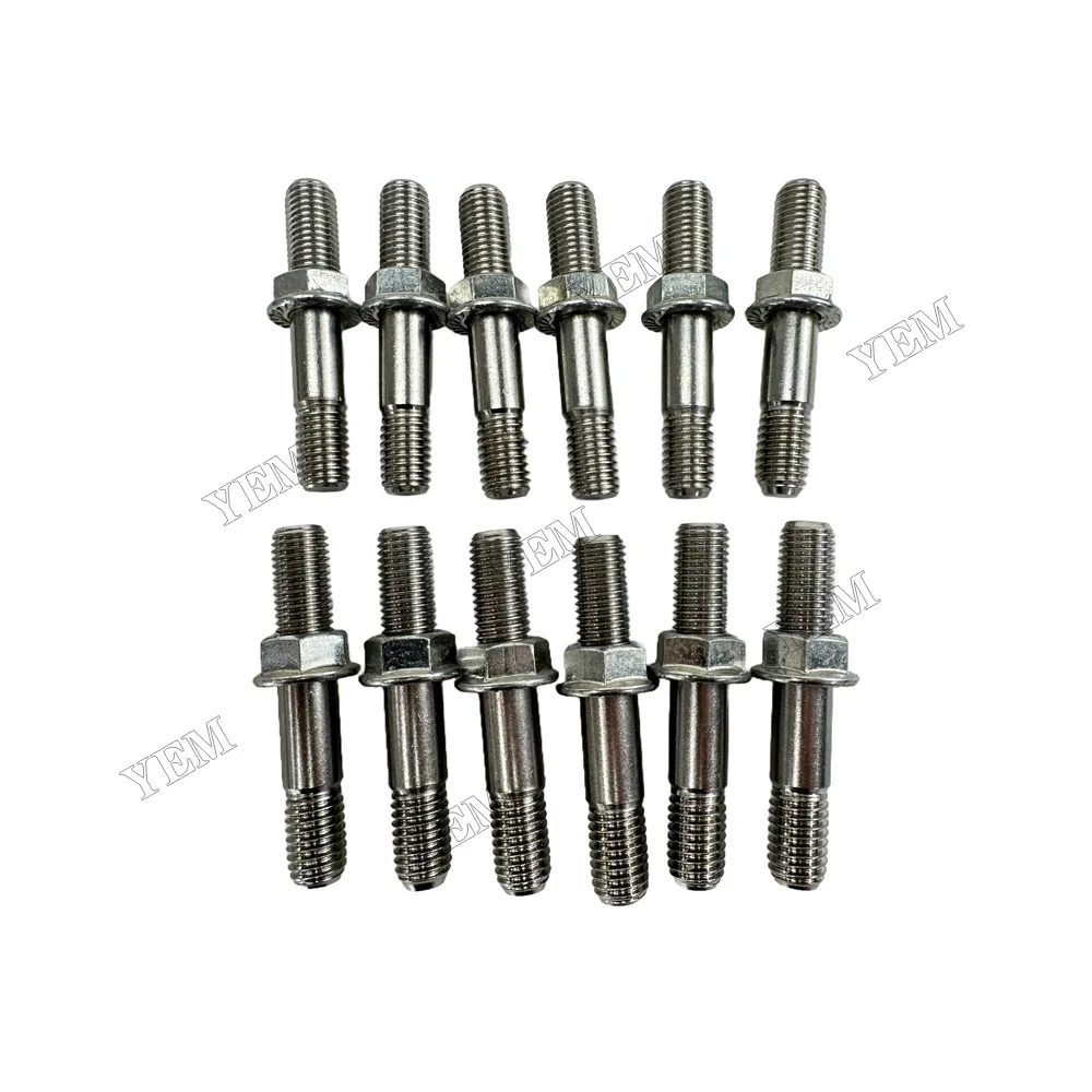Exhaust Stud Fit for Hino H07C Engine 2