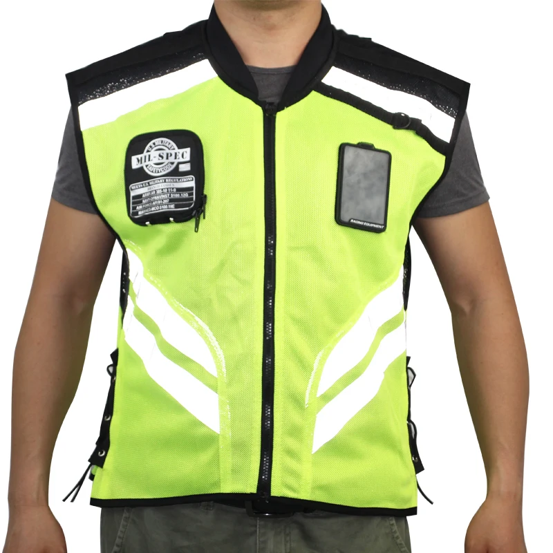 high visibility cycling vest