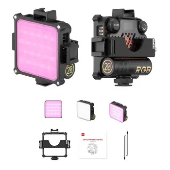 Hot Sale Zhiyun 5 Times Fill Light M20c Combination Rgb Video Light 2500k~10000k Powerful Camera Handheld Portable Video Light detail image