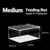 Caja de cría intimidante de tamaño mediano, 20*15*10cm
