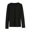 Black V-neck