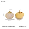 Gold Clamshell Charm
