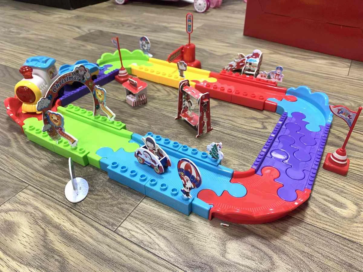 2021 Рождественский поезд, игрушечная железная дорога, детский парк аттракционов, Трековый поезд для продажи