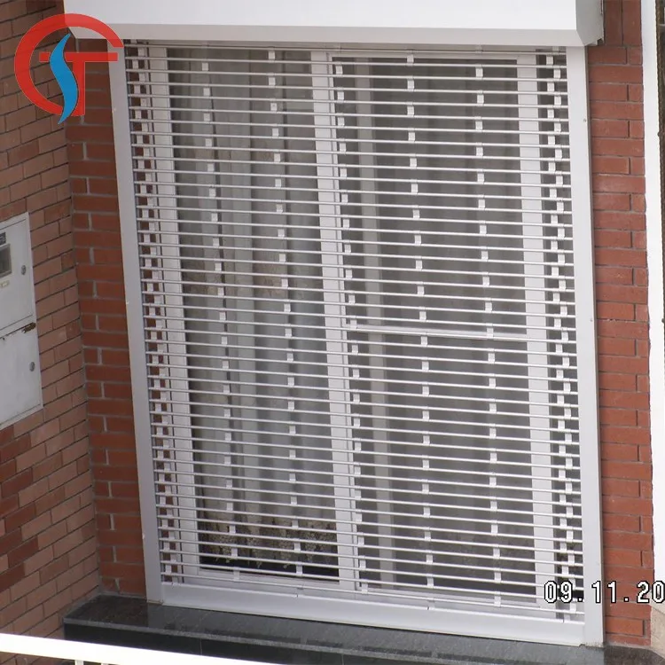 Remote Grille Automatic Commercial Rolling Shutter Door