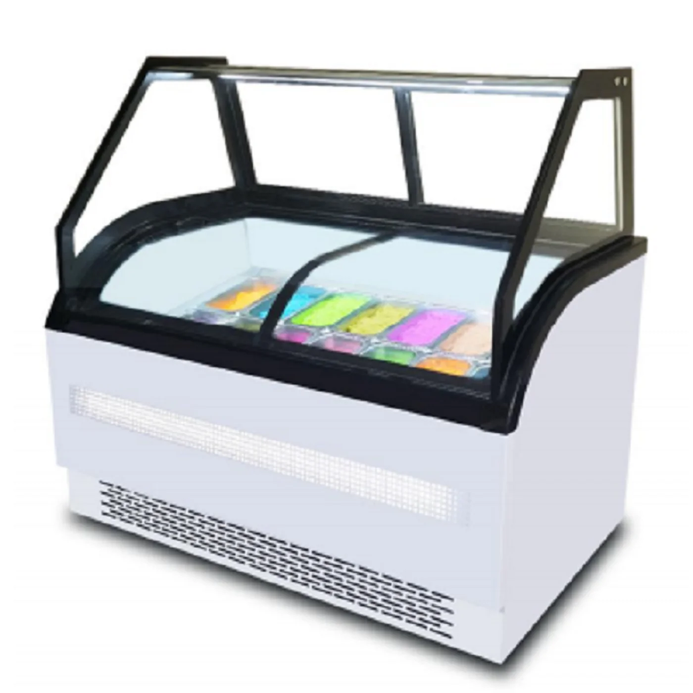 gelato ice cream display freezer showcase/popsicle display freezer showcase 1035*695*1290/-133055