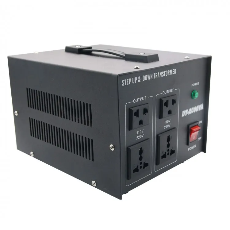 2000W电压转换器变压器升压/降压电源220V至110V至220V| Alibaba.com