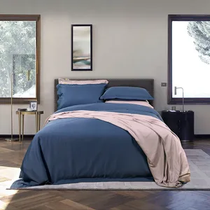 High Quality Bedding Set King Size Bed Sheet Embroidery Design Luxury Bamboo Duvet Cover Cooling Sheets for Beds Queen Size