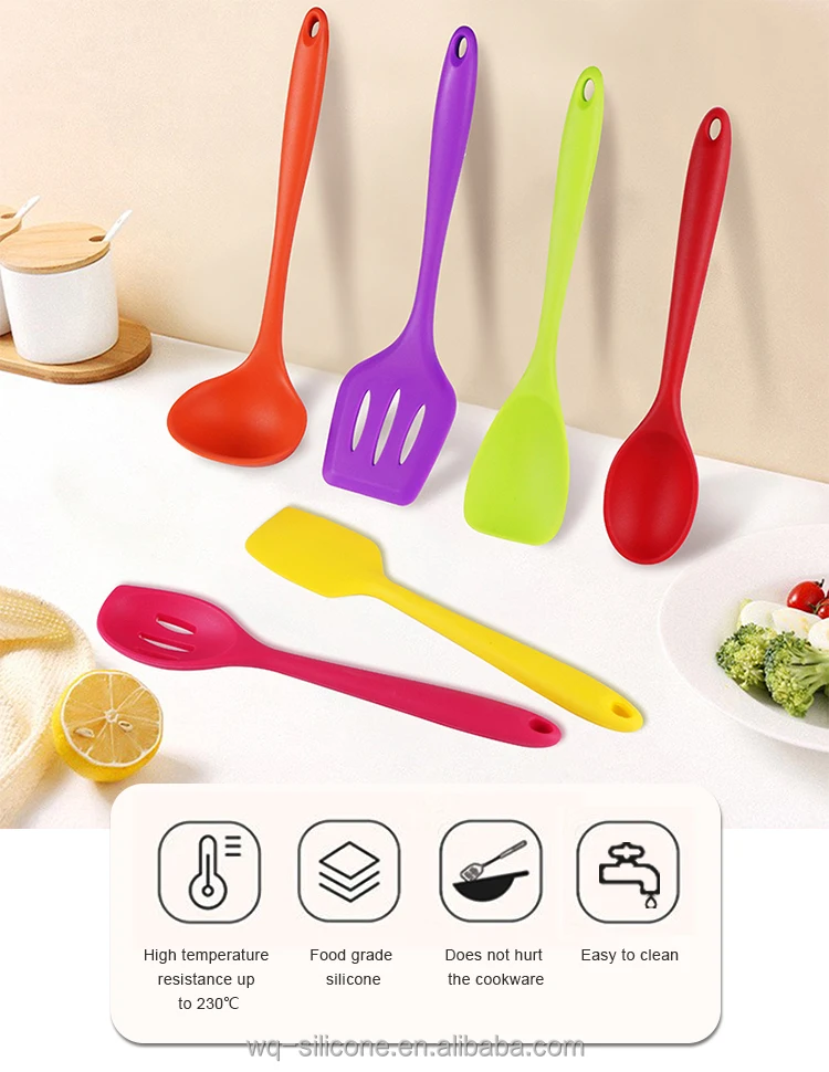 Home and Kitchen Accessories 10Pcs Heat Resistant Food Silicone