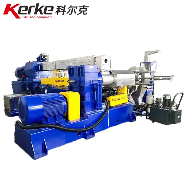 Two Stage Compounding Extruder to Process PE Carbon Black Masterbatch ...