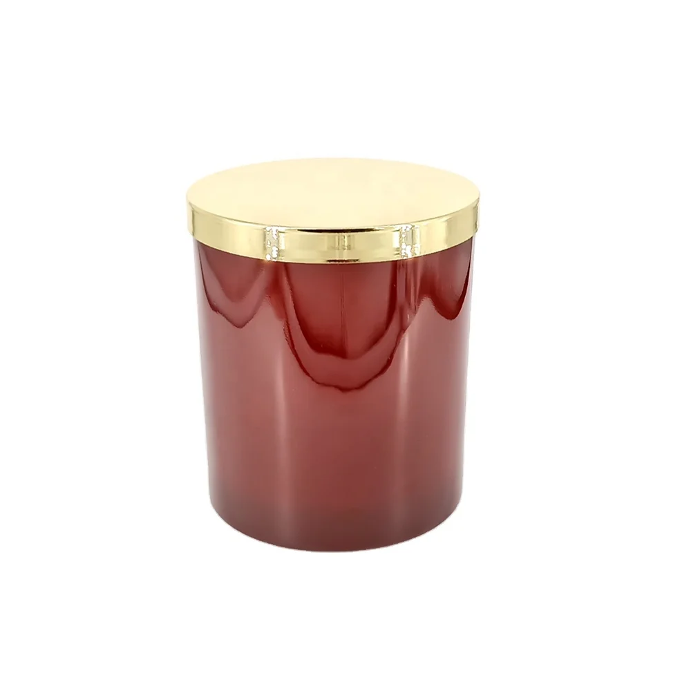 Hotselling high quality custom colorful luxury glass tumblers for candles