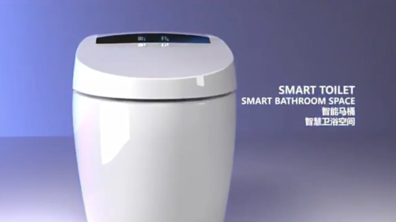 Auto Sensor Flush Open Electric Bathroom Japanese One Piece Intelligent