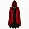 26GZ021106 Short Fleece Cape (Red)