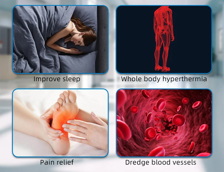 Factory Customized Pemf Terahertz Foot Therapy Massage Products with Effective Therapy for Foot Care