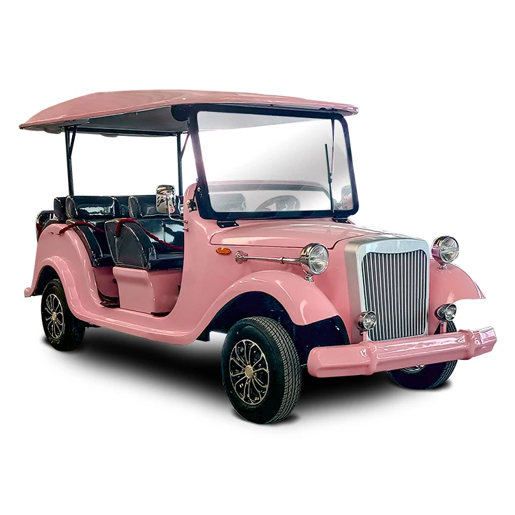 Classic Vintage Electric Sightseeing Bus Car Retro Cars Body Shell for Adults Mini Wedding Sale Price