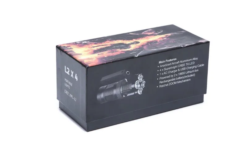 Портативный патрулирующий светильник мощностью 40 Вт, уличное освещение, фонарик, прожектор