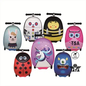 Custom Kids Scooter Suitcase Scooter Luggage with Scooter Suitcase