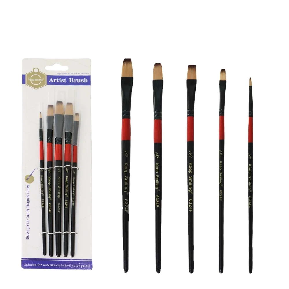 5 шт. нейлоновые кисти для рисования