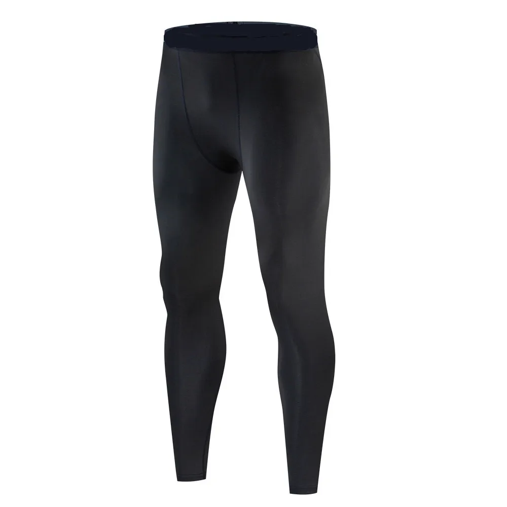 Mens One Leg Compression Tights 3/4 Capri Pants Basketball Base Layer  Underwear | eBay