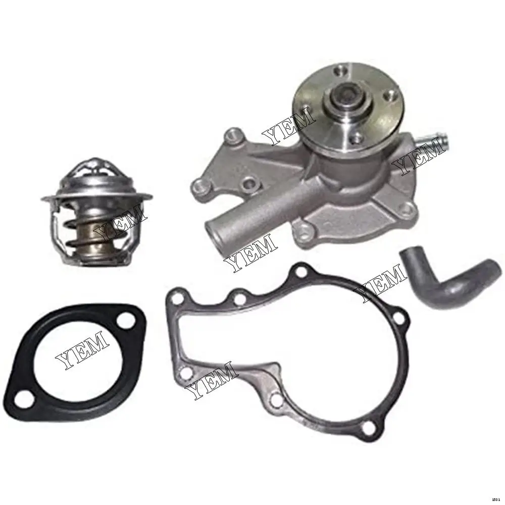 Best Quality New Water Pump With Return Hose & Thermostat FITS for Kubota D1005