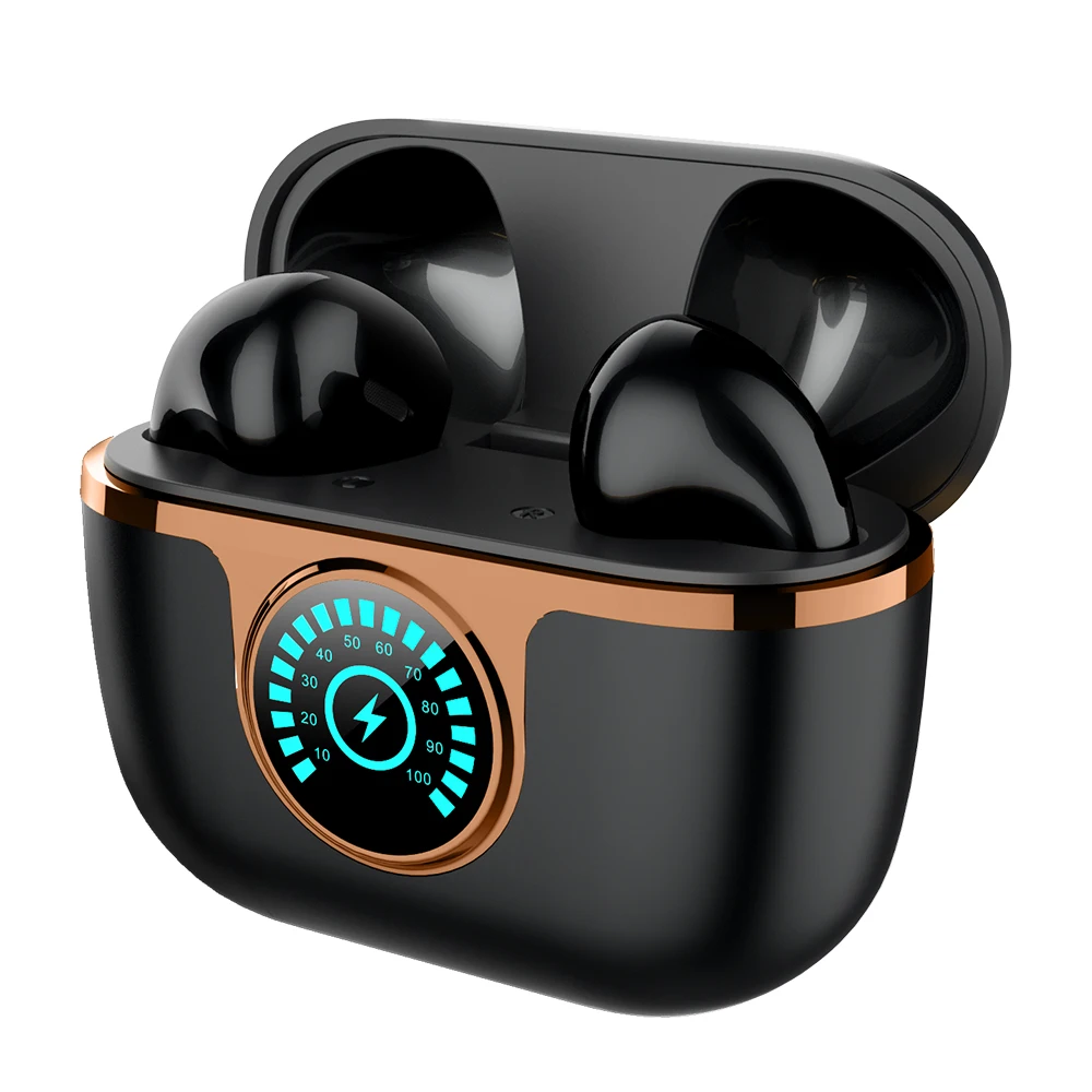 V5.3 Stereo Earbuds In Ear Wireless Earphone J1 Battery Display