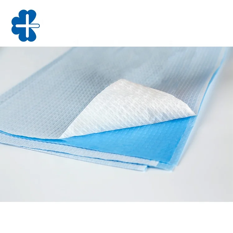 Spunbond Nonwoven Waterproof Urinary Incontinence Bed Pads Exam Drape Paper Sheet