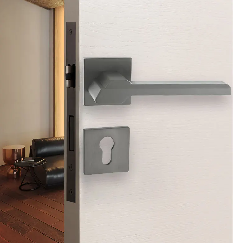 Doorplus Best Quality Door Handle Zinc Alloy Gold Luxury Door Handle