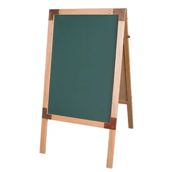 custom oak wooden A-frame sign double sides framed chalkboard a frame chalkboard sign