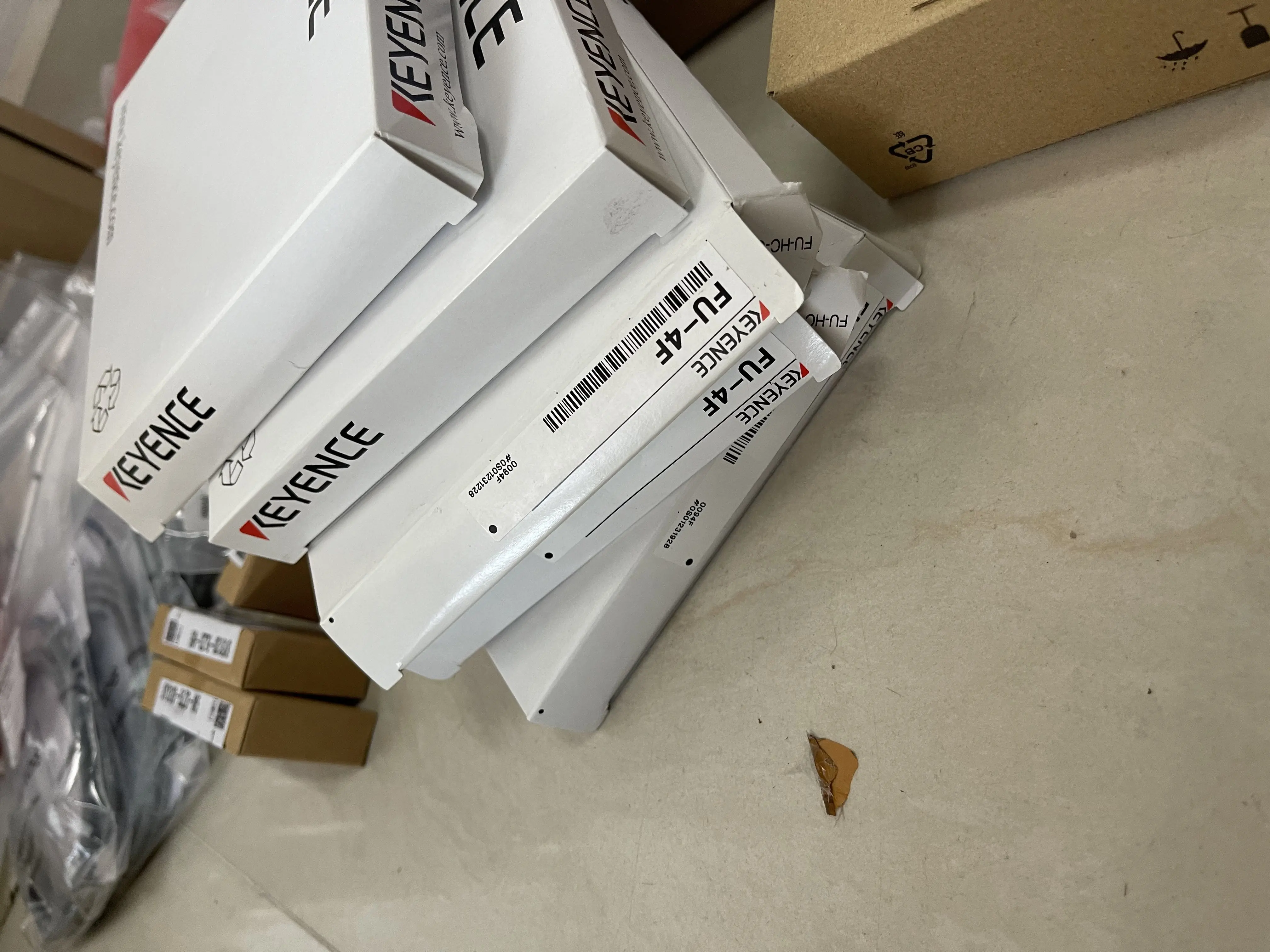 Keyence Fiber Optic Sensor FU-4F