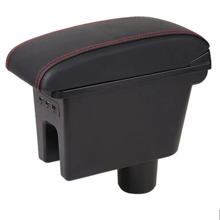 product variety of styles car armrest center storage box usb-5