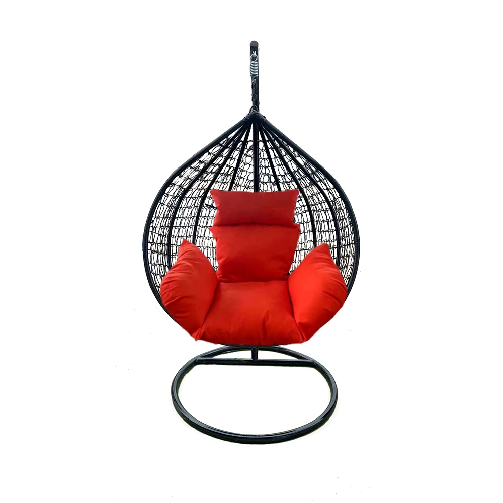 Outdoor Garden Furniture Indoor Modern Patio Steel Tube Travel Hanging