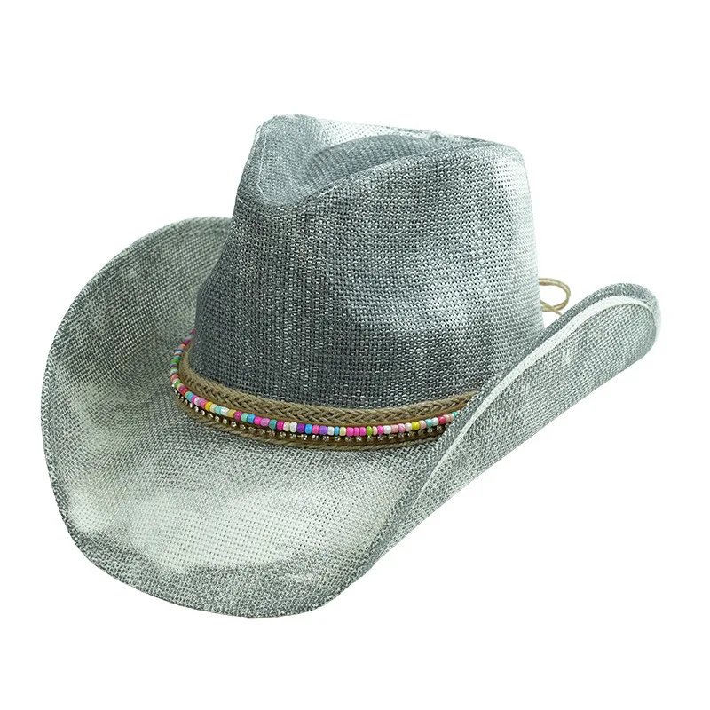 National Style Western Cowboy Hemp Rope Bead String  display picture 1