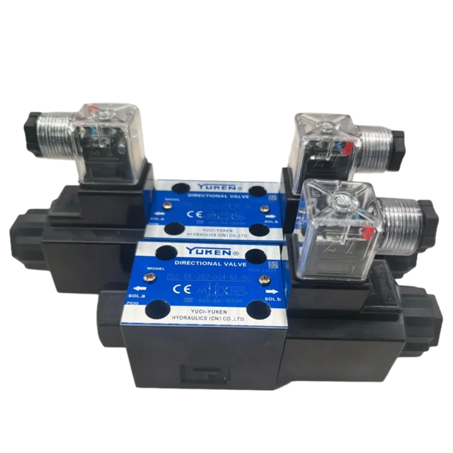 Chinese Factory Price DSG-01-3C2-D24 DSG-01-2B2 Hydraulic Directional Control Solenoid Valve Cast Iron Lower Cost