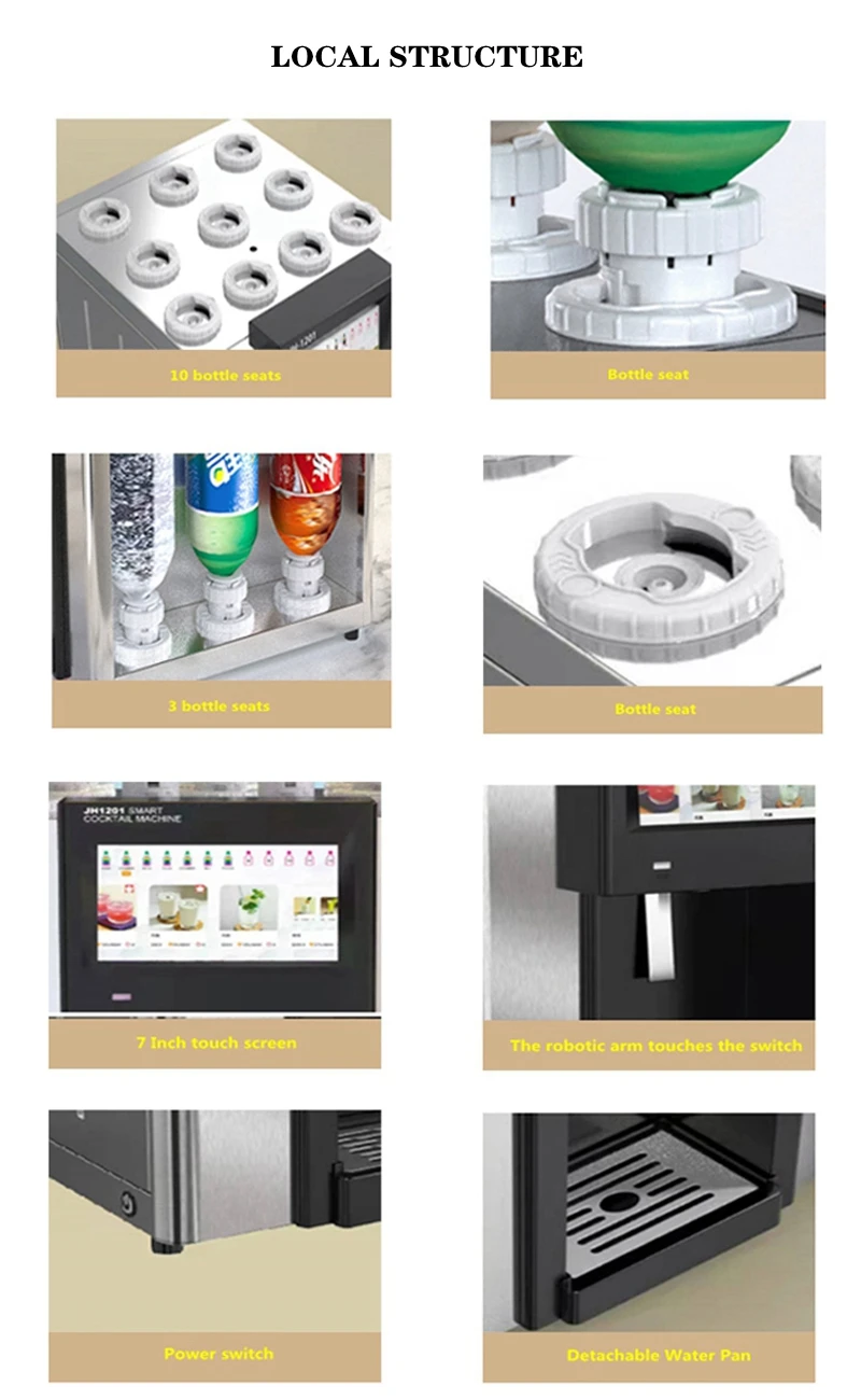 Cocktail Robot Bartender Restaurant Hotel Supplies Portable Cocktail ...