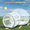 Opblaasbare bubbeltent van transparant PVC, opblaasbare bubbeltent, springkasteel_voghion.com