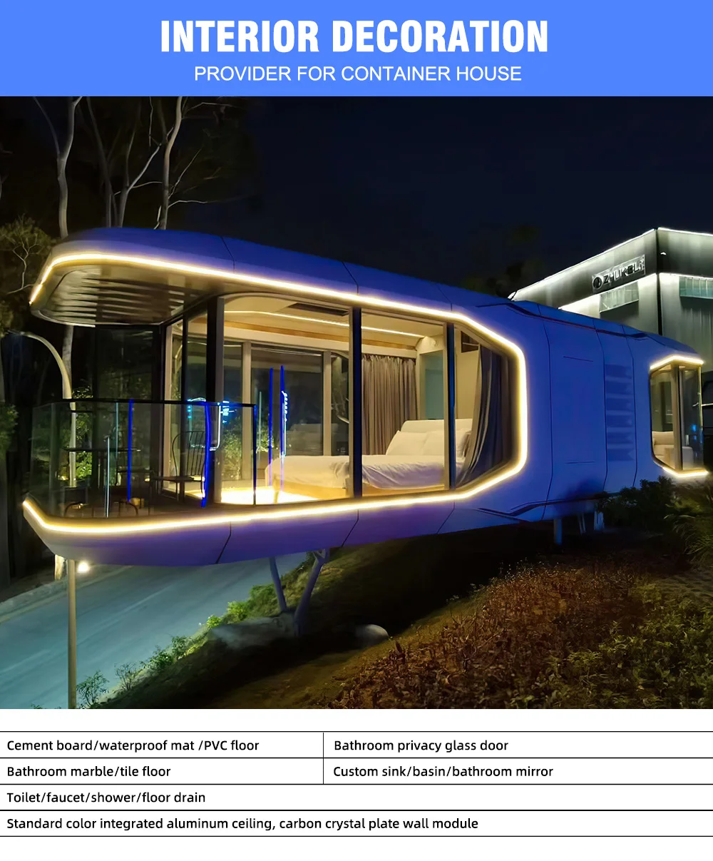 Modular Rv Pods Space Capsule Room - Luxury Modular Camping Pod Hotel