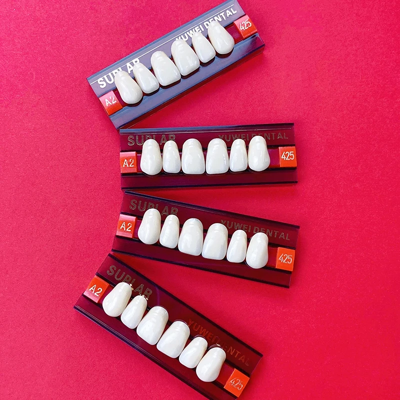 Dental Supplies Composite Acrylic Denture Synthetic Resin False Teeth