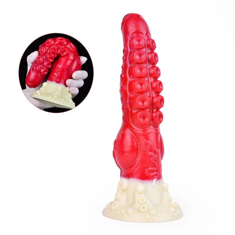 NNSX Special Shaped Dildo Realistic Animal Dildos Silicone Fantasy Animal Penis Sex Toy for Women G-Spot and Anal Prostate Play NNSX Special Shaped Dildo Realistic Animal Dildos Silicone Fantasy Animal Penis Sex Toy for Women G-Spot and Anal Prostate Play