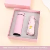 Tasse isotherme capsule parapluie rose